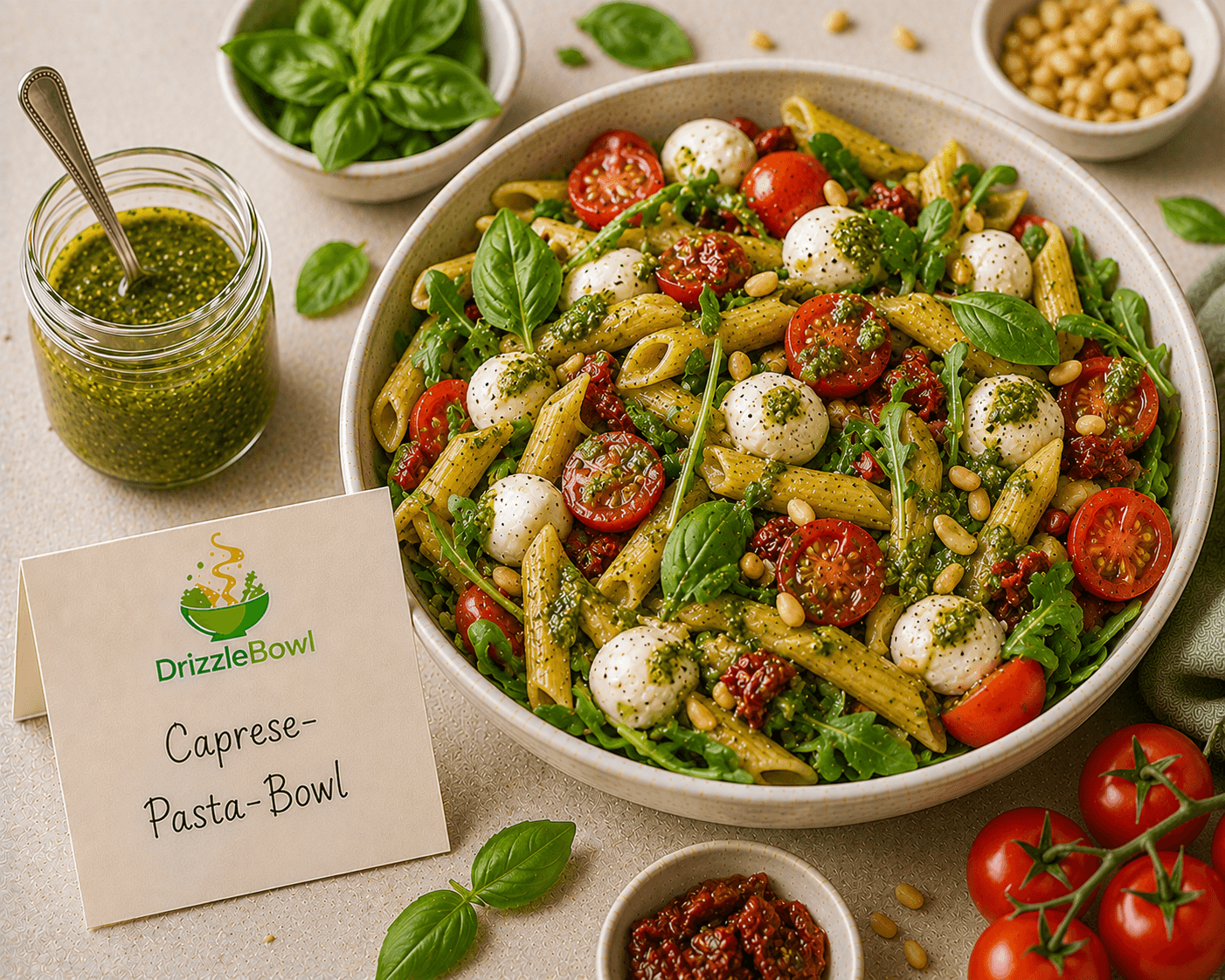 Caprese-Pasta-Bowl