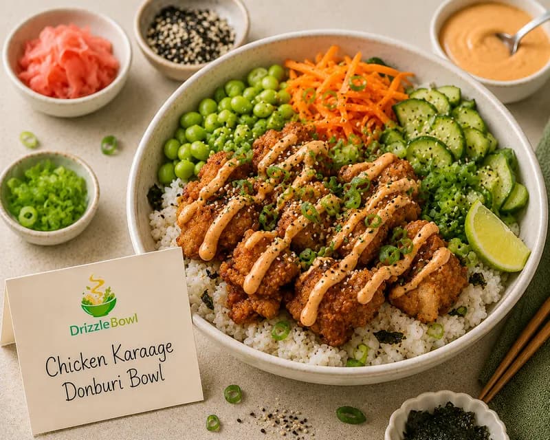 Chicken Karaage Donburi Bowl