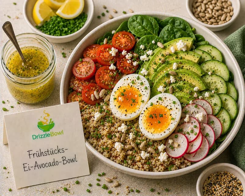 Frühstücks-Ei-Avocado-Bowl