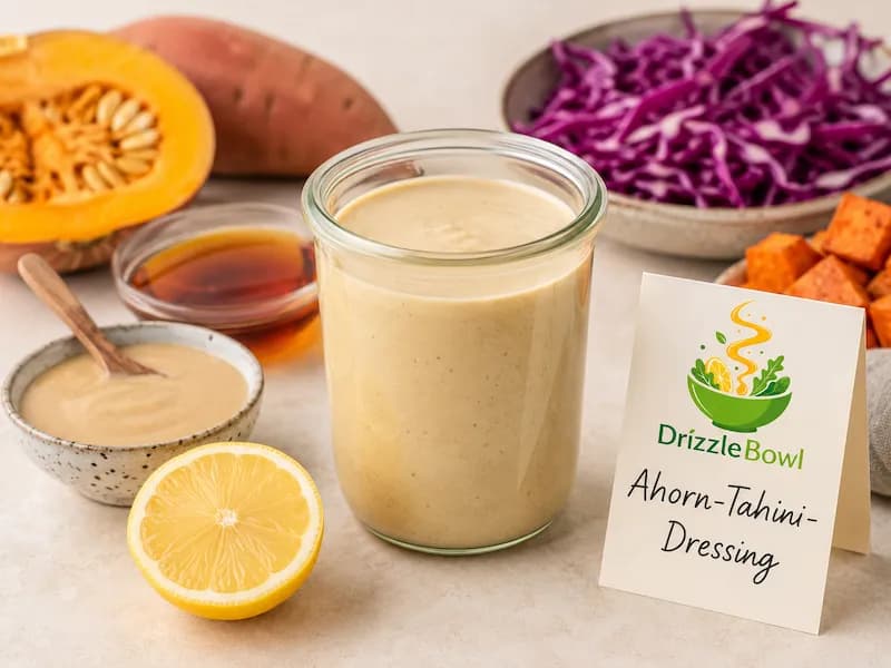 Ahorn-Tahini-Dressing
