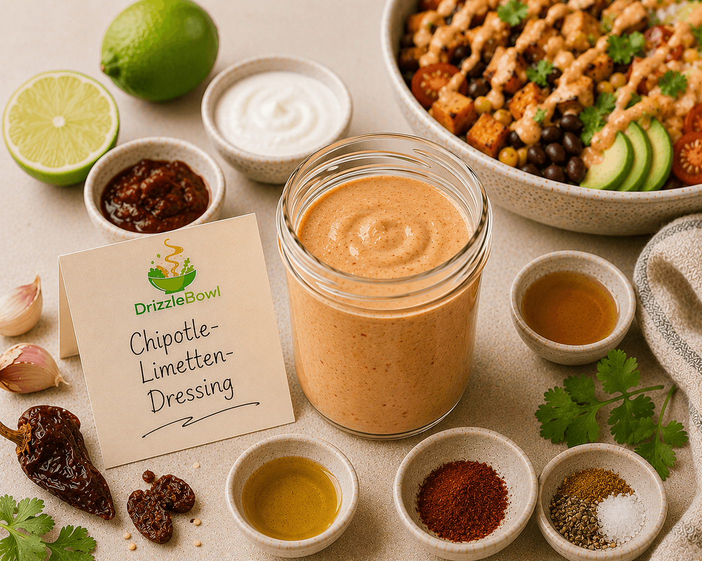 Chipotle-Limetten-Dressing