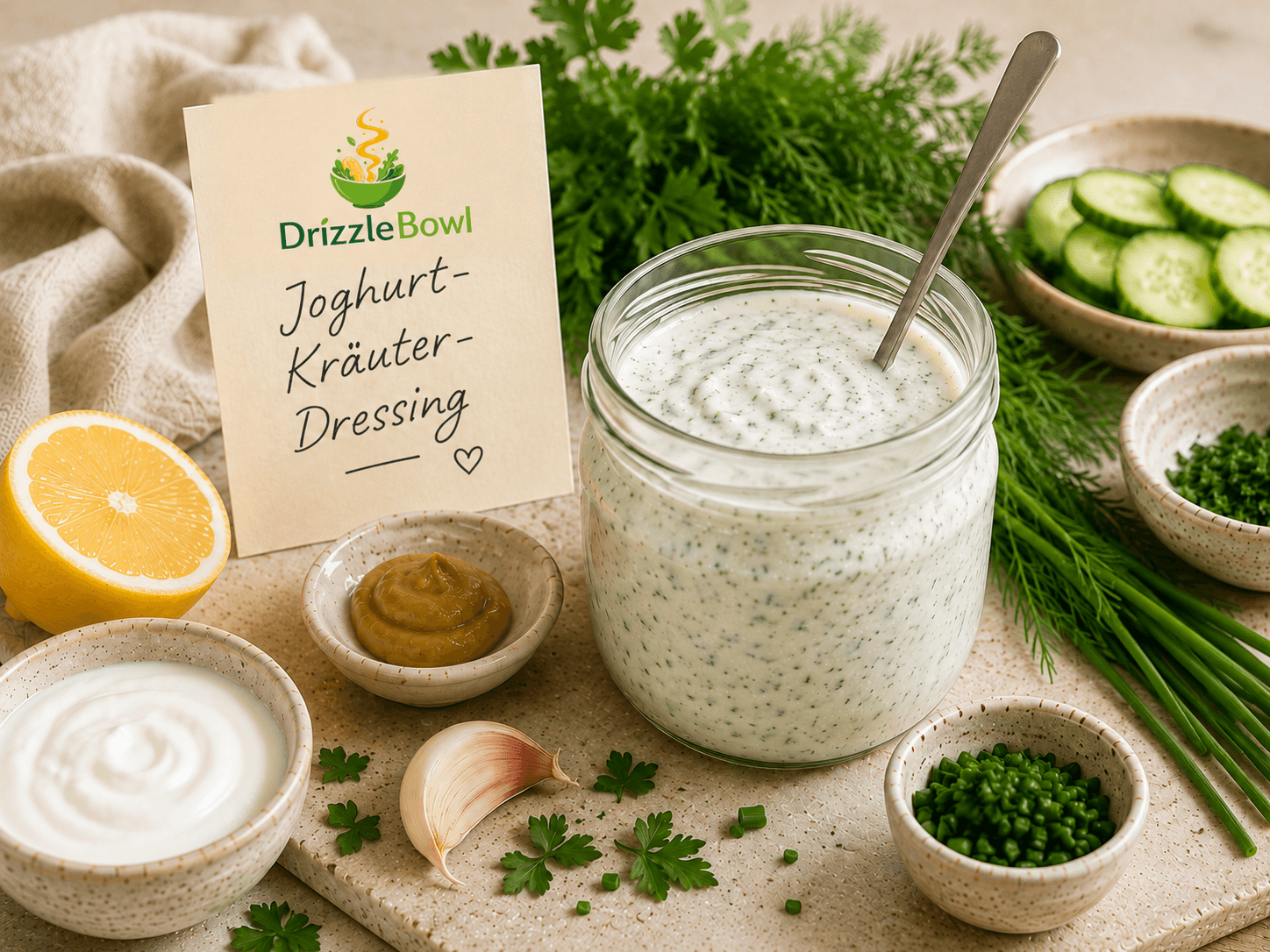 Joghurt-Kräuter-Dressing