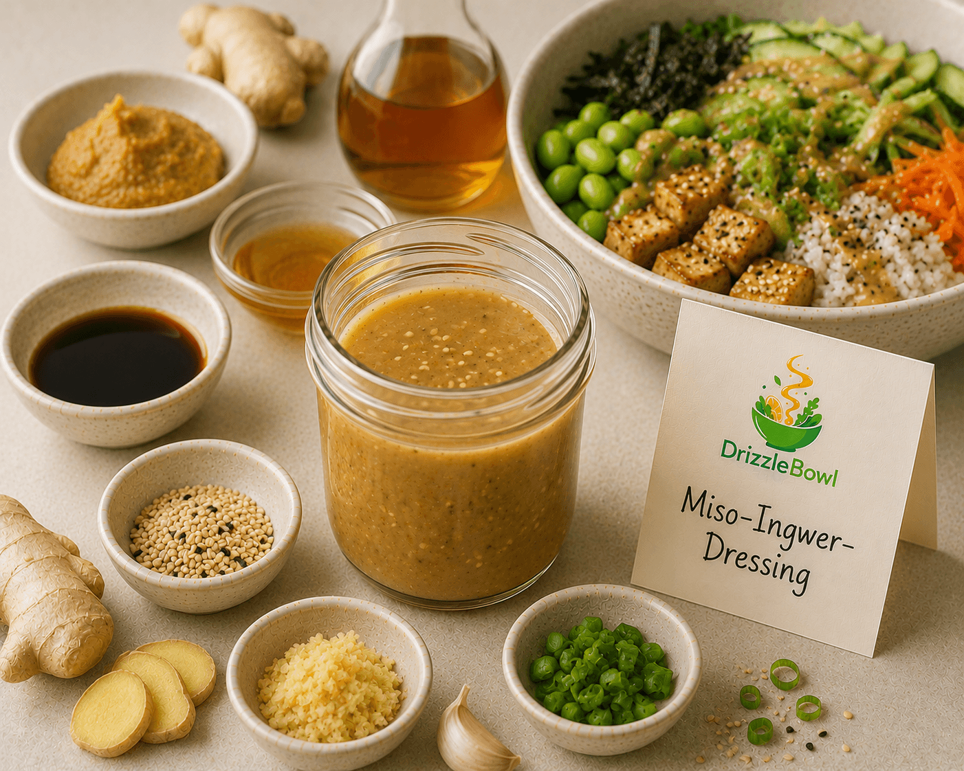 Miso-Ingwer-Dressing