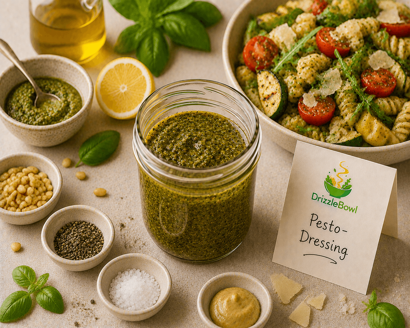 Pesto-Dressing