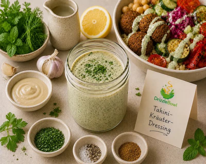 Tahini-Kräuter-Dressing
